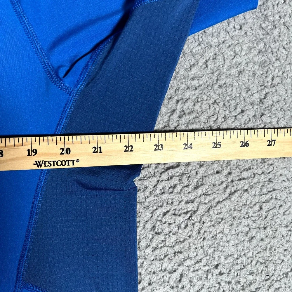 Eddie Bauer Shirt Mens Large Blue First‎ Ascent Baselayer Performance Outdoor